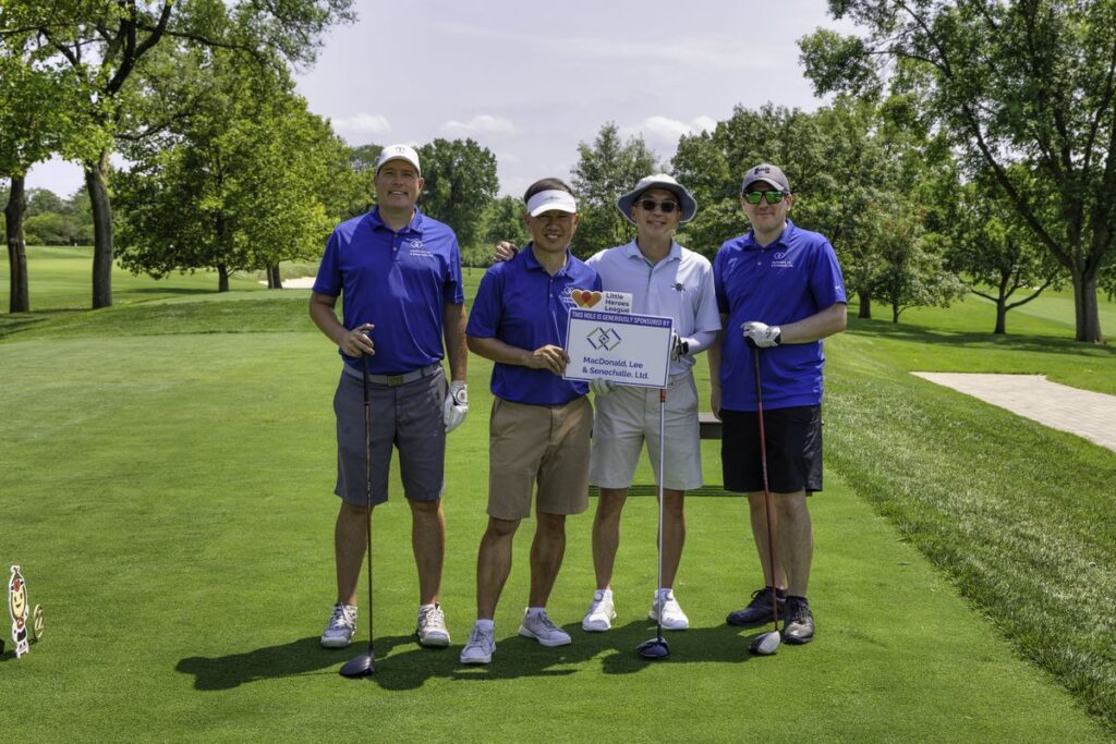 Participants having a fun day at the Ruth Lake Country Club, all for a good cause